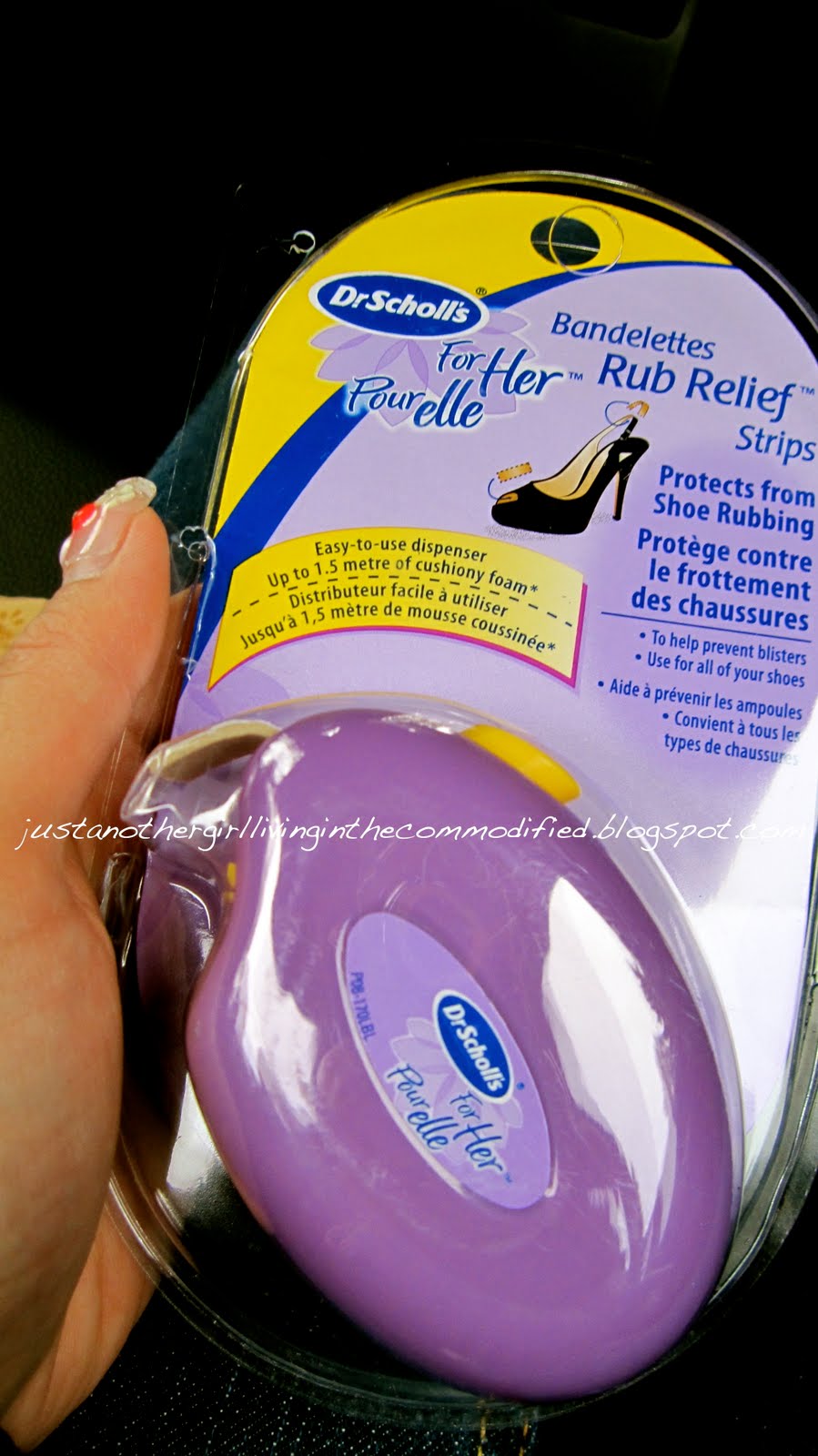 dr scholl's rub relief strips